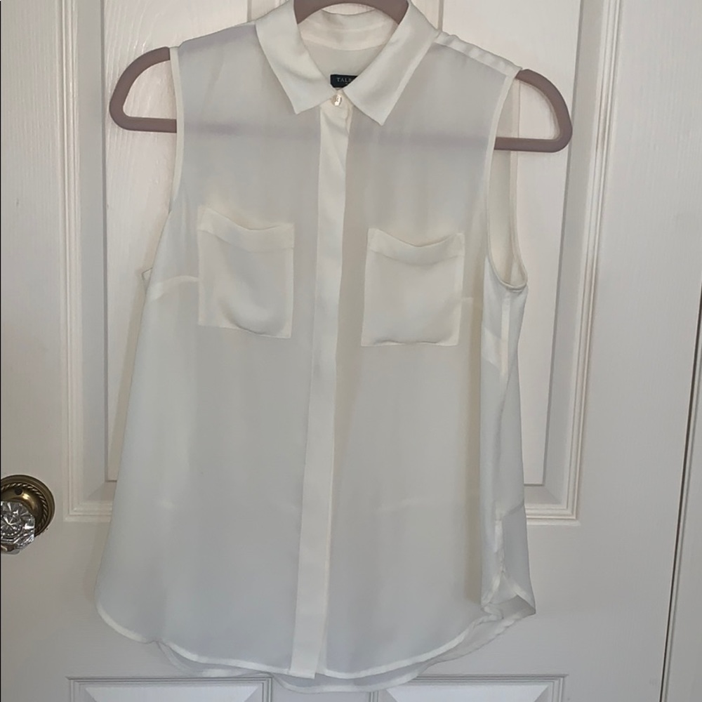 Talbots Button-up Tank - Picture 2 of 5